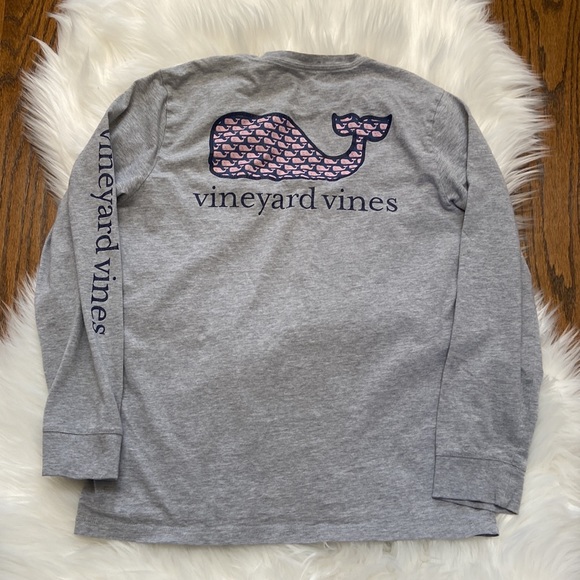 Cute Vineyard Vines girls signature long sleeve tee - Picture 5 of 7